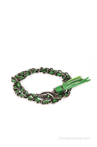 Vinenzia Green Non Leather Women Belt